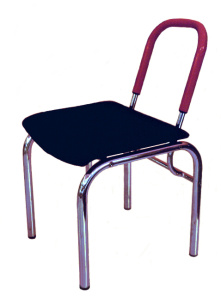 stolička kovová 